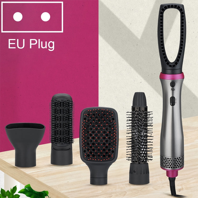 Pettine per spazzola per capelli con cambio testa multifunzionale cinque in uno Pettine per capelli lisci elettrico a doppio scopo dritto Pettine per spazzola per capelli con cambio testa multifunzionale cinque in uno Pettine per capelli lisci elettrico a doppio scopo dritto